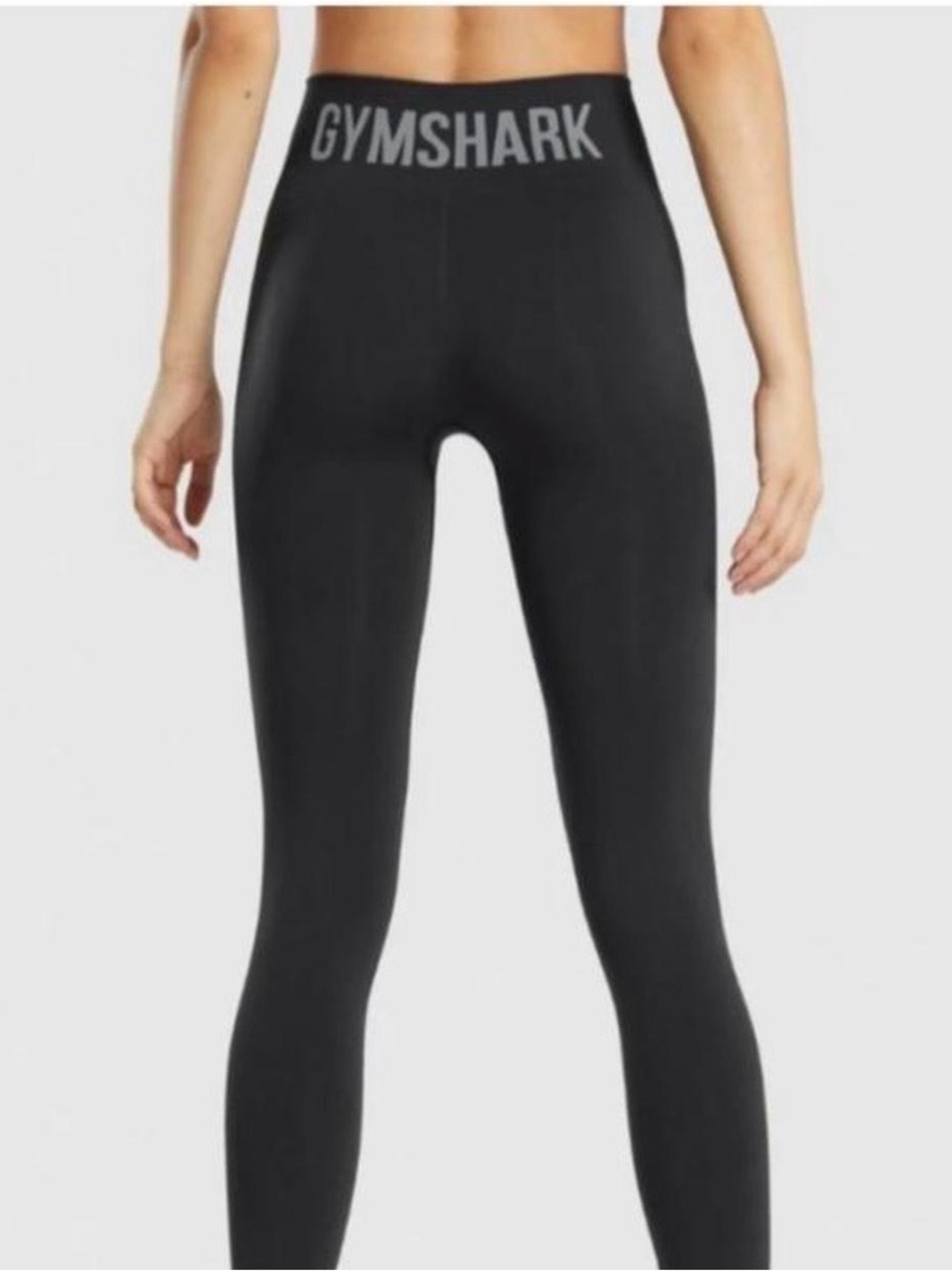 Gymshark Leggings With Big Logo Size Small